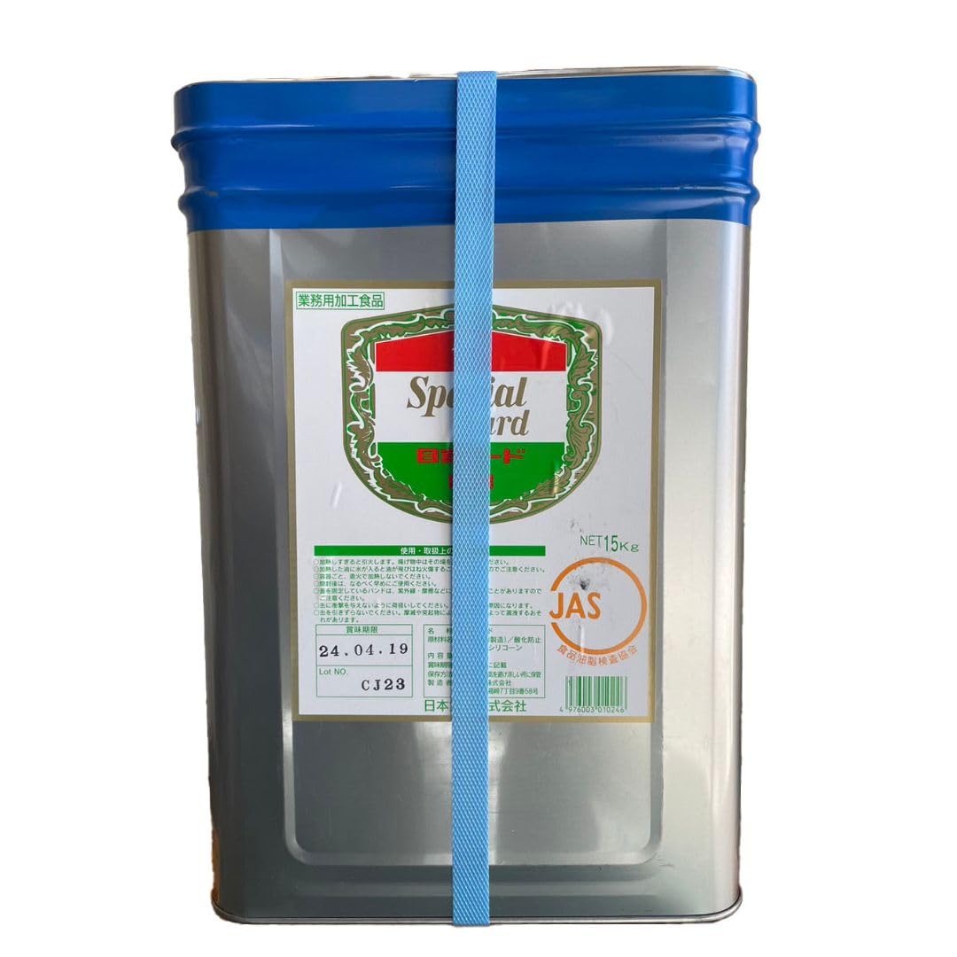 Amazon.co.jp: 日本食品 純製ラード 15kg 一斗缶 : 食品・飲料・お酒