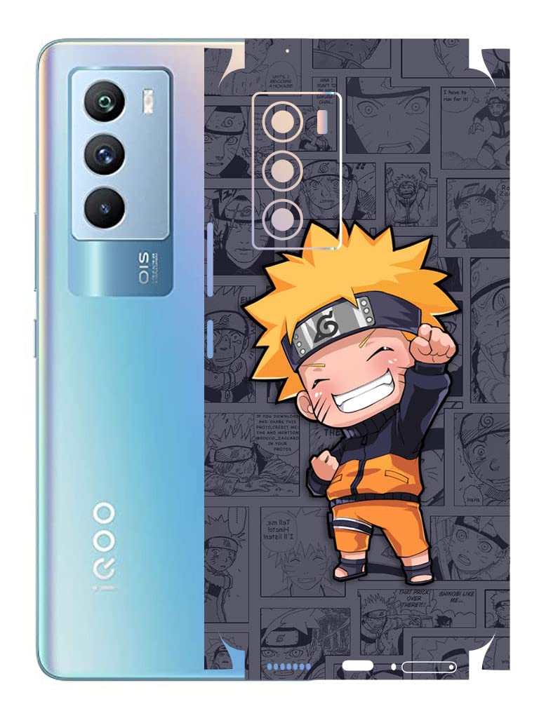 AtOdds - Vivo IQOO 9 SE Mobile Back Skin Rear Screen Guard Protector Film Wrap (Coverage - Back+Camera+Sides) (Naruto) (B0BPDB3B9F) Amazon Price History, Amazon Price Tracker