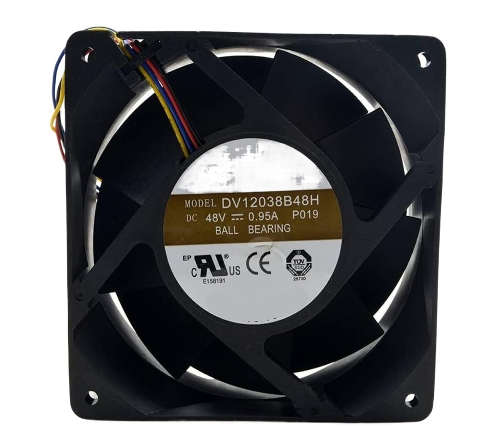 ZBWZXBDJ DV12038B48H DC48V 0.95A 12CM Cooling Fan(Three-Wire)