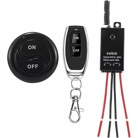 Mini Wireless Remotely Controlled Switch for Lighting and Automation
