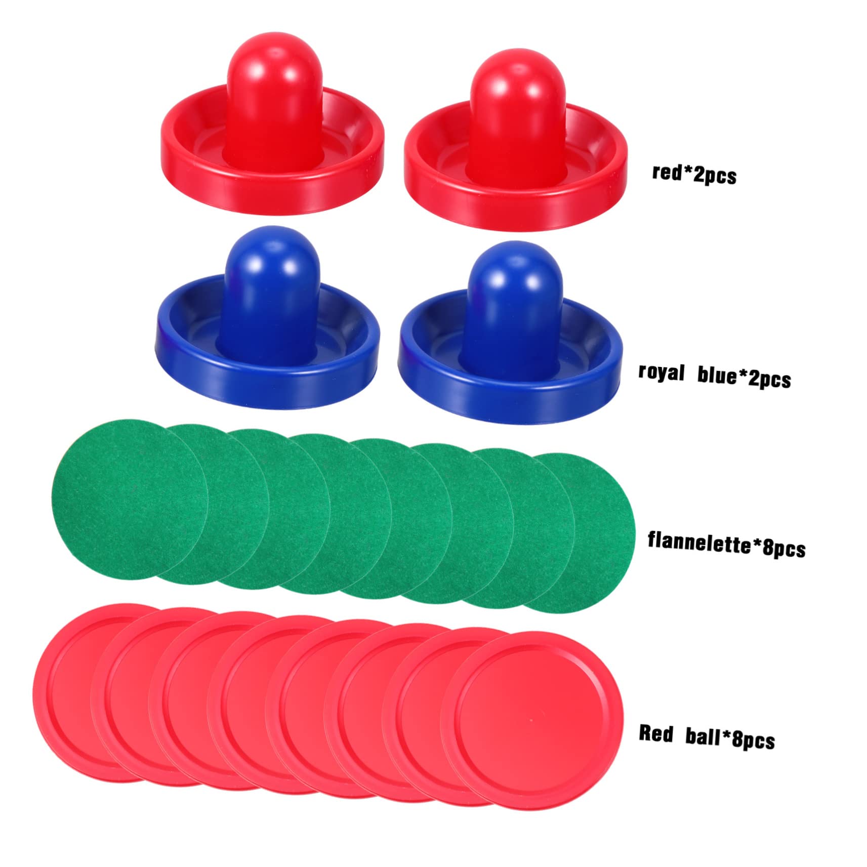 INOOMP Set 1 Gioco da Tavolo Hockey a Soffiaggio Spingitore e Disco in Plastica Resistente ad Alto Impatto, Confortevole da Impugnare, Accessori per Tavolo Hockey a Soffiaggio