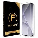 FIRST MART 3D Borderless Tempered Glass for Oppo Reno 15 Pro Mini | HD Clear Edge-to-Edge Screen Protector, 9H Scratch Resistant, Oleophobic, Case-Friendly | Pack of 1 gallery image