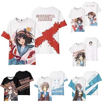 涼宮ハルヒの憂鬱Tシャツ Amazon | [ブジュオ] 涼宮ハルヒの憂鬱 Tシャツ 半袖 涼宮