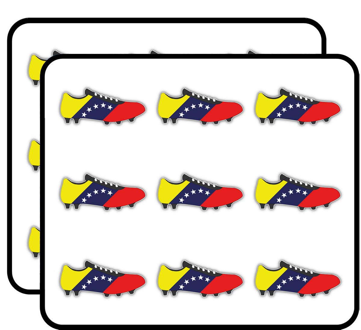 Amazon.com: Venezuela Flag Soccer Cleats Art Decor Planner Calendar Scrapbooking Crafting Stickers 2 amazon-com-venezuela-flag-soccer-cleats-art-decor-planner-calendar-scrapbooking-crafting-stickers-2-each-18-pack