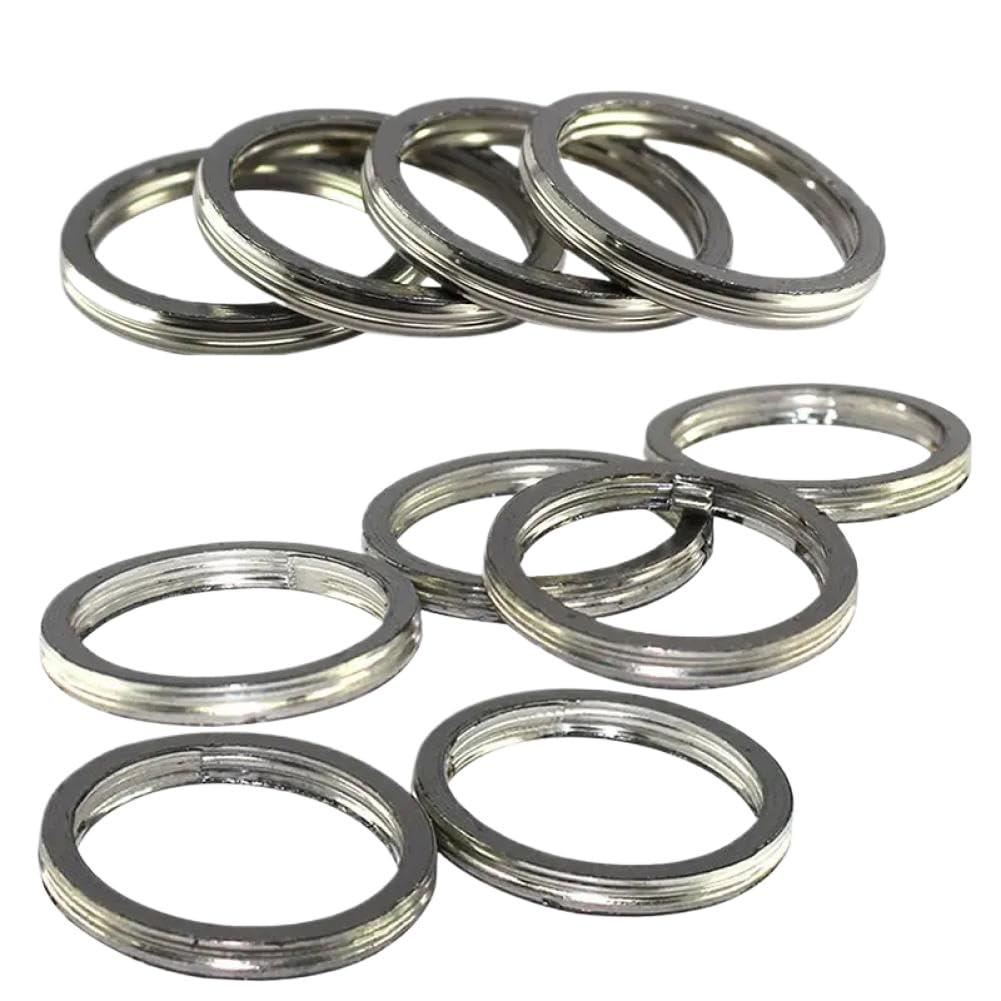 Junta del cabezal del motor OD 46 mm Compatible con AN650 2003–2018 TU250X 2009–2019 Gladius SFV650 2009(10pcs)