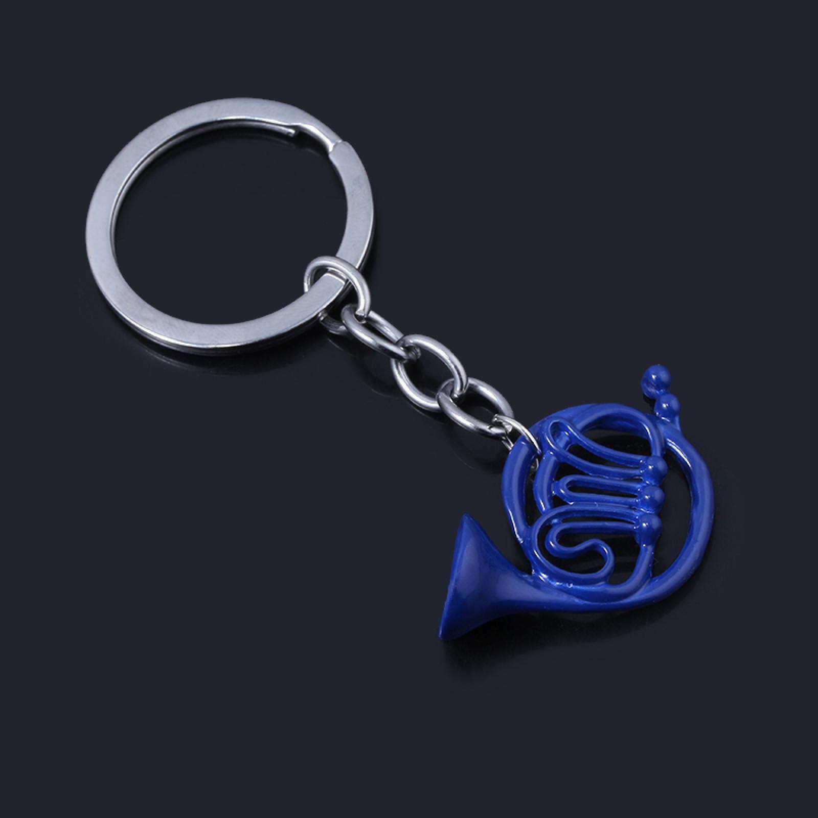 MINTUANMINTUAN Series HIMYM How I Met Your Mother Blue French Horn Yellow Umbrella Charms Keychain Choker Mother Day Lady Keyring Gift