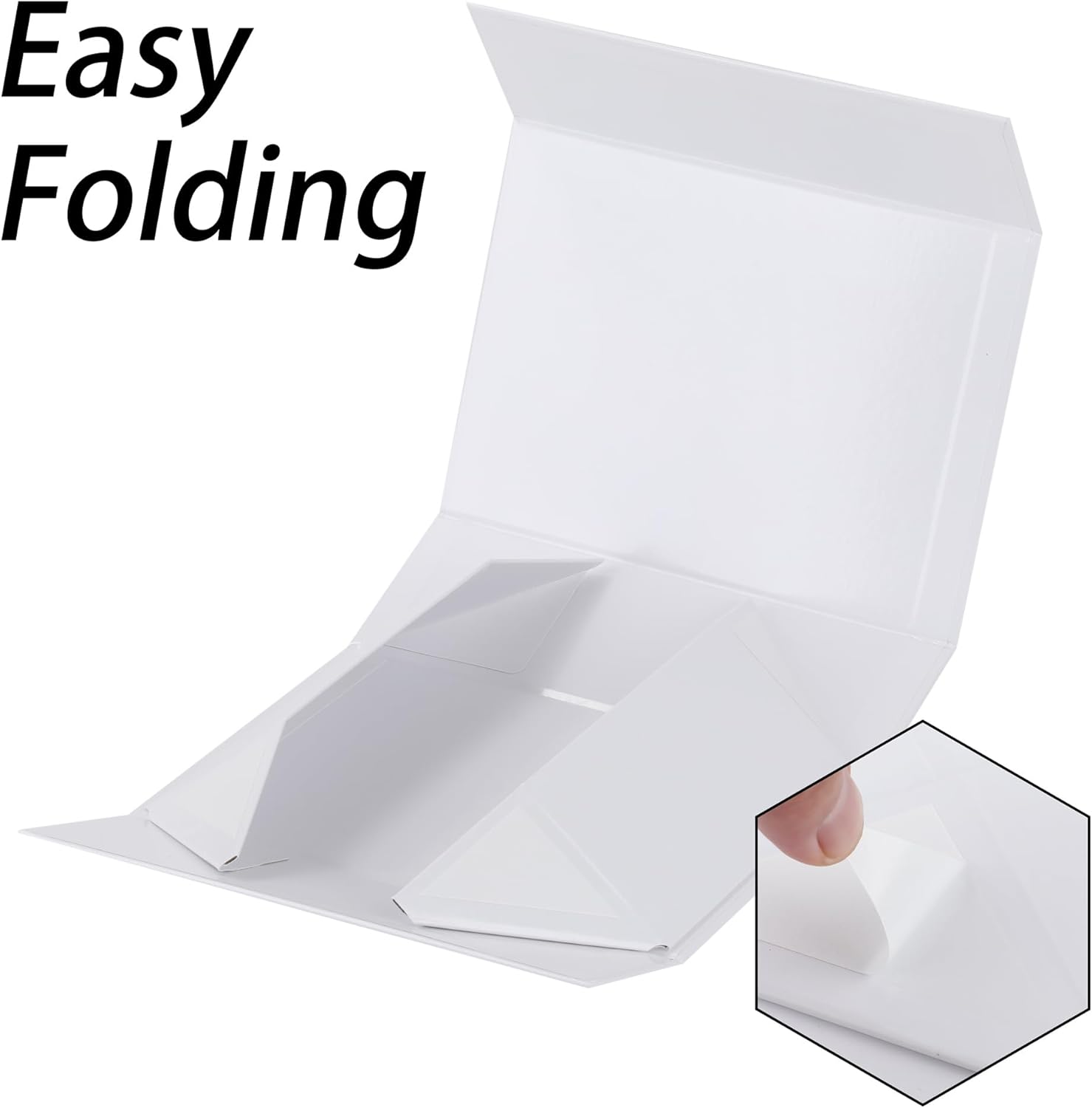 15 Pack Magnetic Gift Box With Lid 9.5x6x3,White Gift Boxes Bulk,Luxury Bridesmaid Proposal Box,Small Magnetic Closure Box Boxes For Presents,Wedding,Business