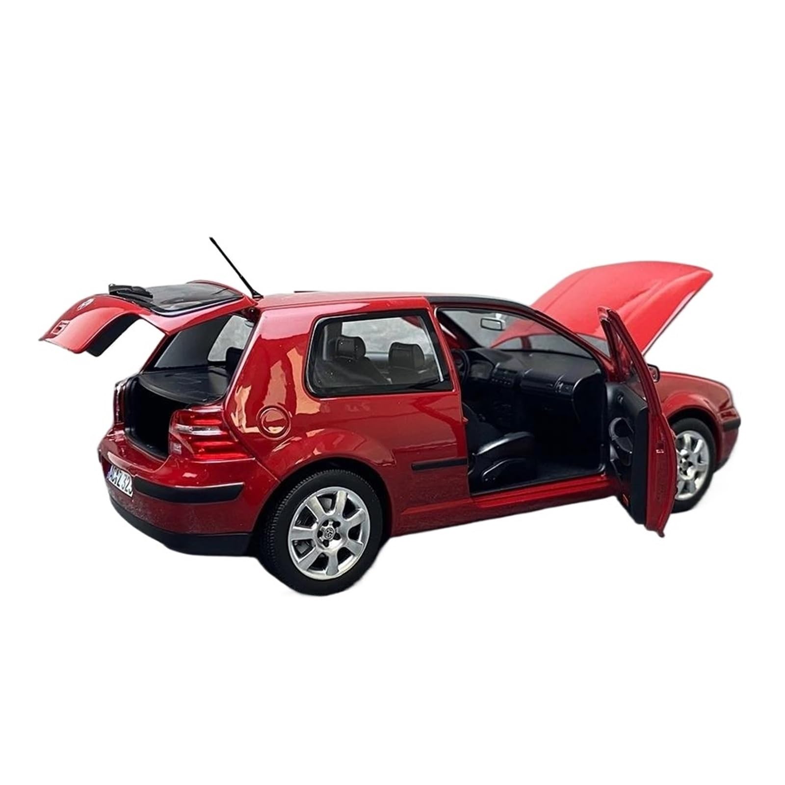 Per Volkswagen Golf MK4 2002 1/18 Stampo Per Auto In Lega Pressofusa Statica Regalo Per Le Feste Decorazione Di Simulazione