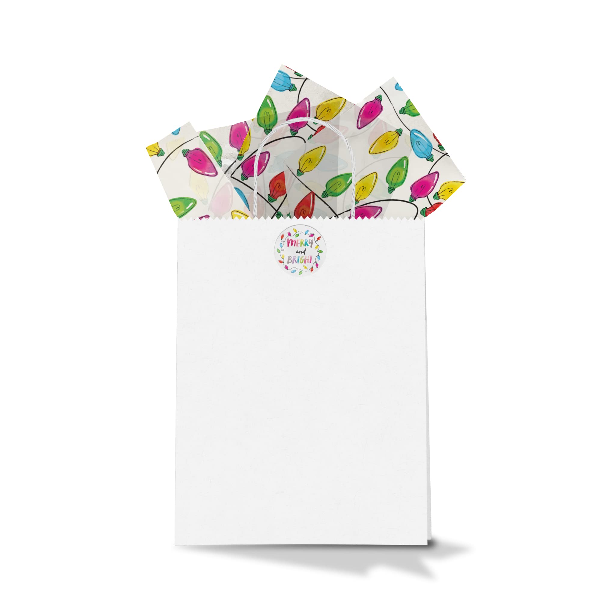Pegatinas Agradecimiento 2500 Etiquetas Adhesivas 25mm Rollo