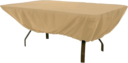 Classic Accessories Terrazzo Rectangular/Oval Patio Table Cover, Retail