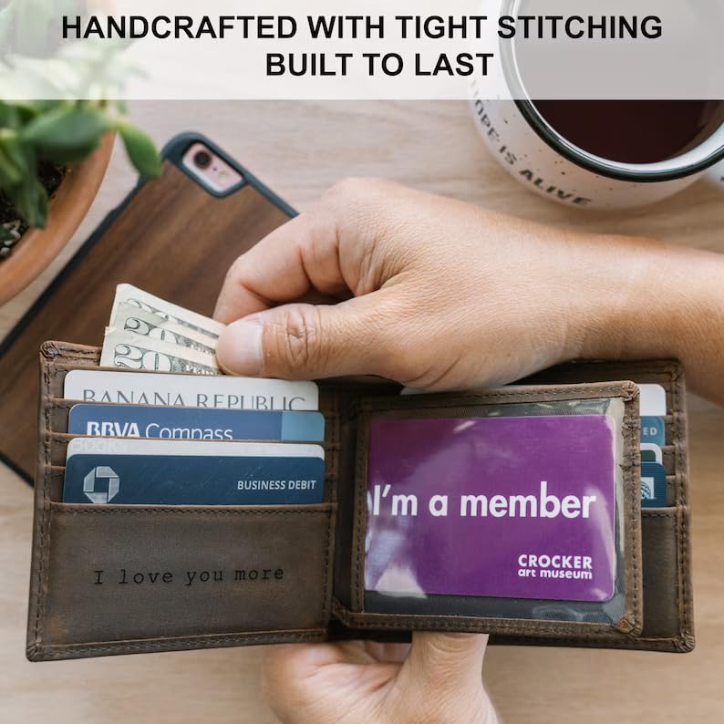 Top-Grain-Leather-Wallet-for-Men-Ultra-Strong-Stitching-Handcrafted-Argentinian-Leather-RFID-Blocking-Slim-and-Stylish-Bifold-Wallet-with-Center-Flap-ID-Window-Extra-Capacity-Billfold-with-14-Card-Slo