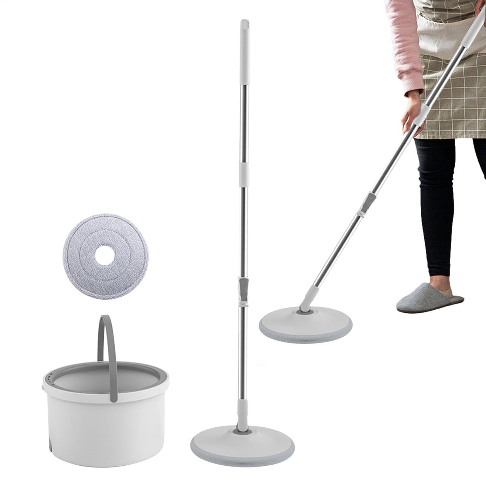 Juego de fregona y Cubo, Mopa de Piso de Cubo - MOPS Largo DE Limpiador DE