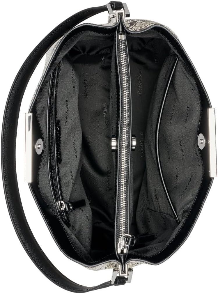 Calvin Klein womens Jodi Triple Compartment Bucket - Image 5