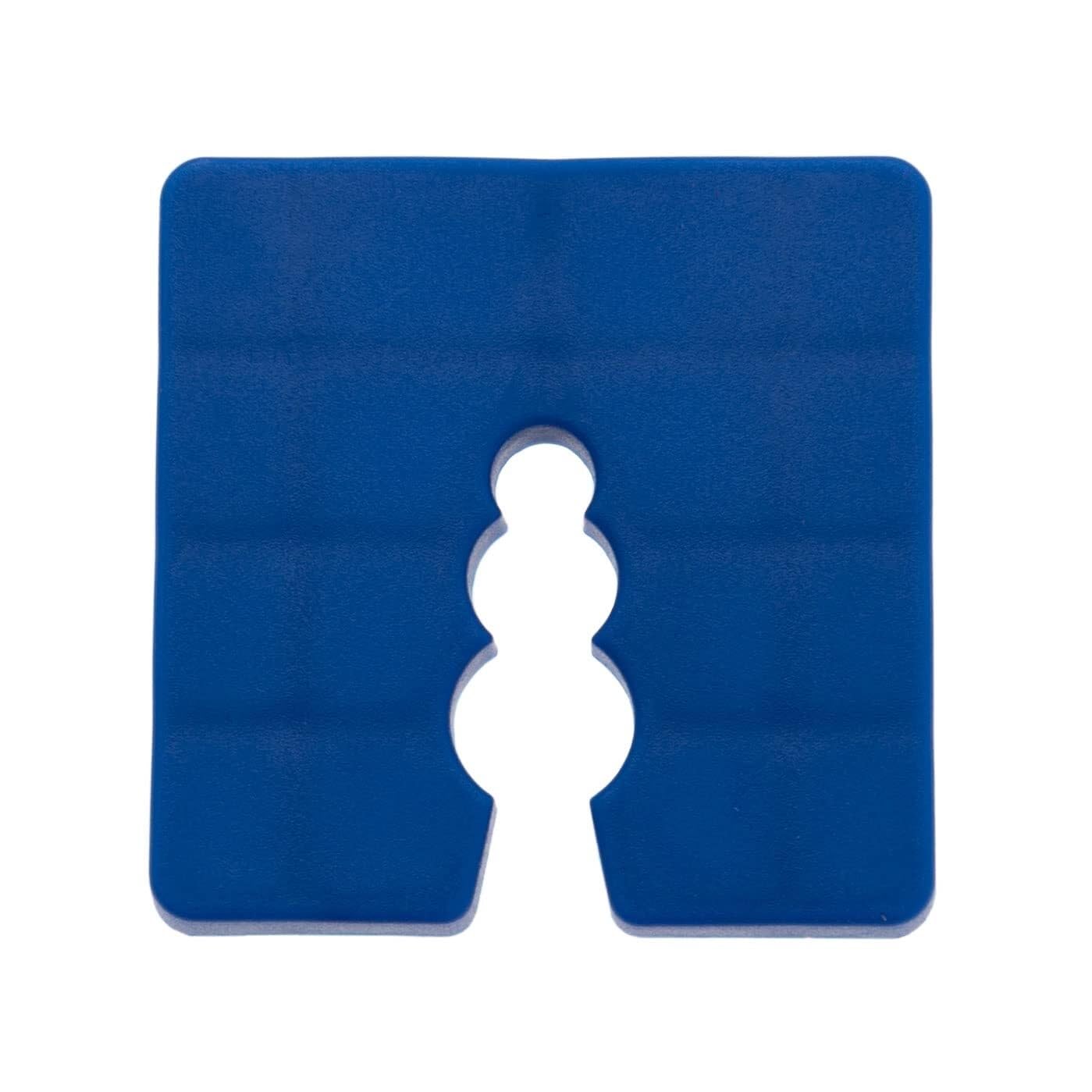 Cales d'espacement en plastique codées par couleur, paquet de 25 - Outils