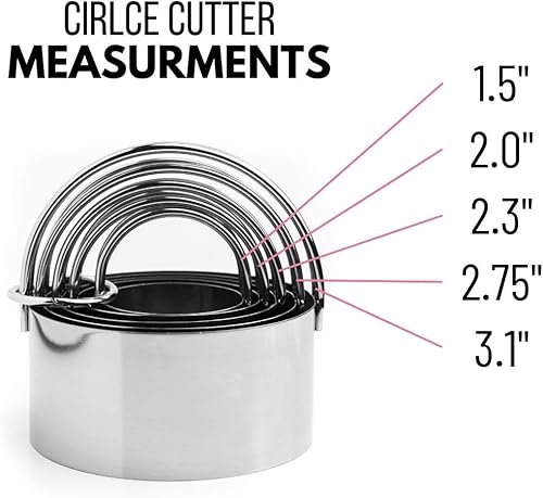 Miniatura 2 de Cookie Cutter Kingdom - Cortadores de galletas - Acero inoxidable - Molde cortador de galletas perfecto para pasteles galletas y sándwiches cortador