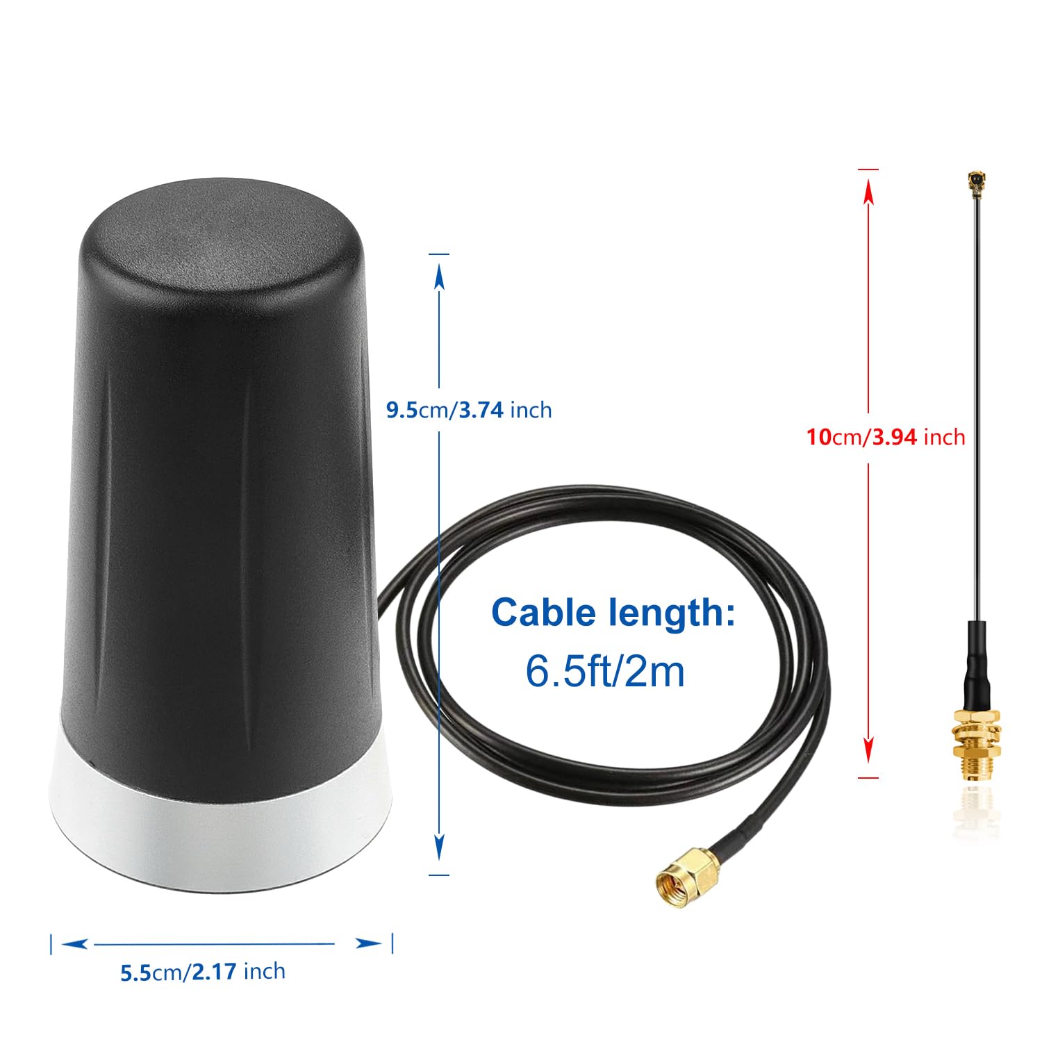 Amazon.com: Meshtastic Long Range 915MHz Lora Magnetic Base SMA