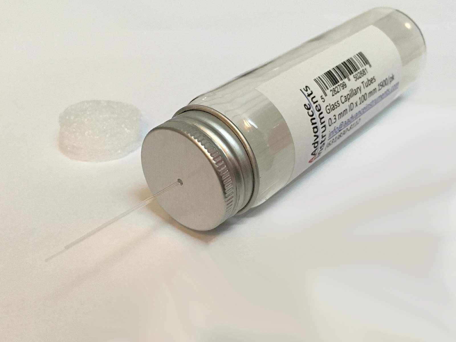 Buy Glass Capillary Tubes/Micro Pipettes TLC Spotting 0.3mm ID x 100mm