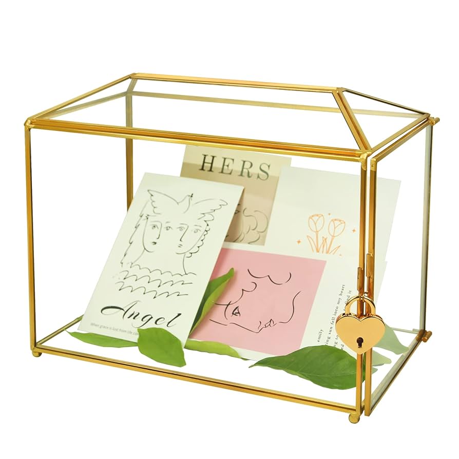 セキュアドガラス ウェディングギフトカードボックス Amazon.co.jp: Utopz セキュアドガラス ウェディングギフト