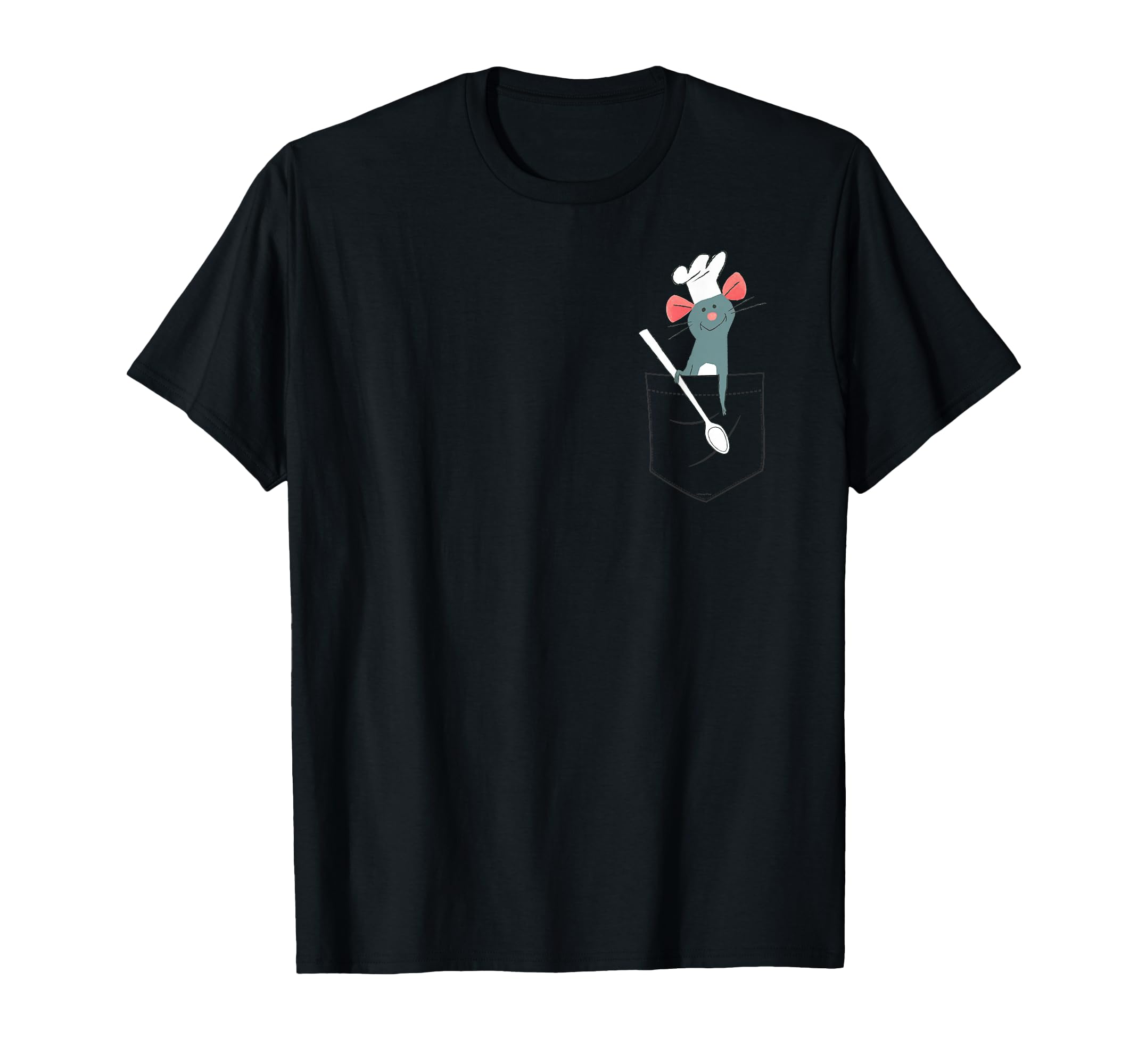 Disney Pixar Ratatouille Remy Small Pocket Chef T-Shirt