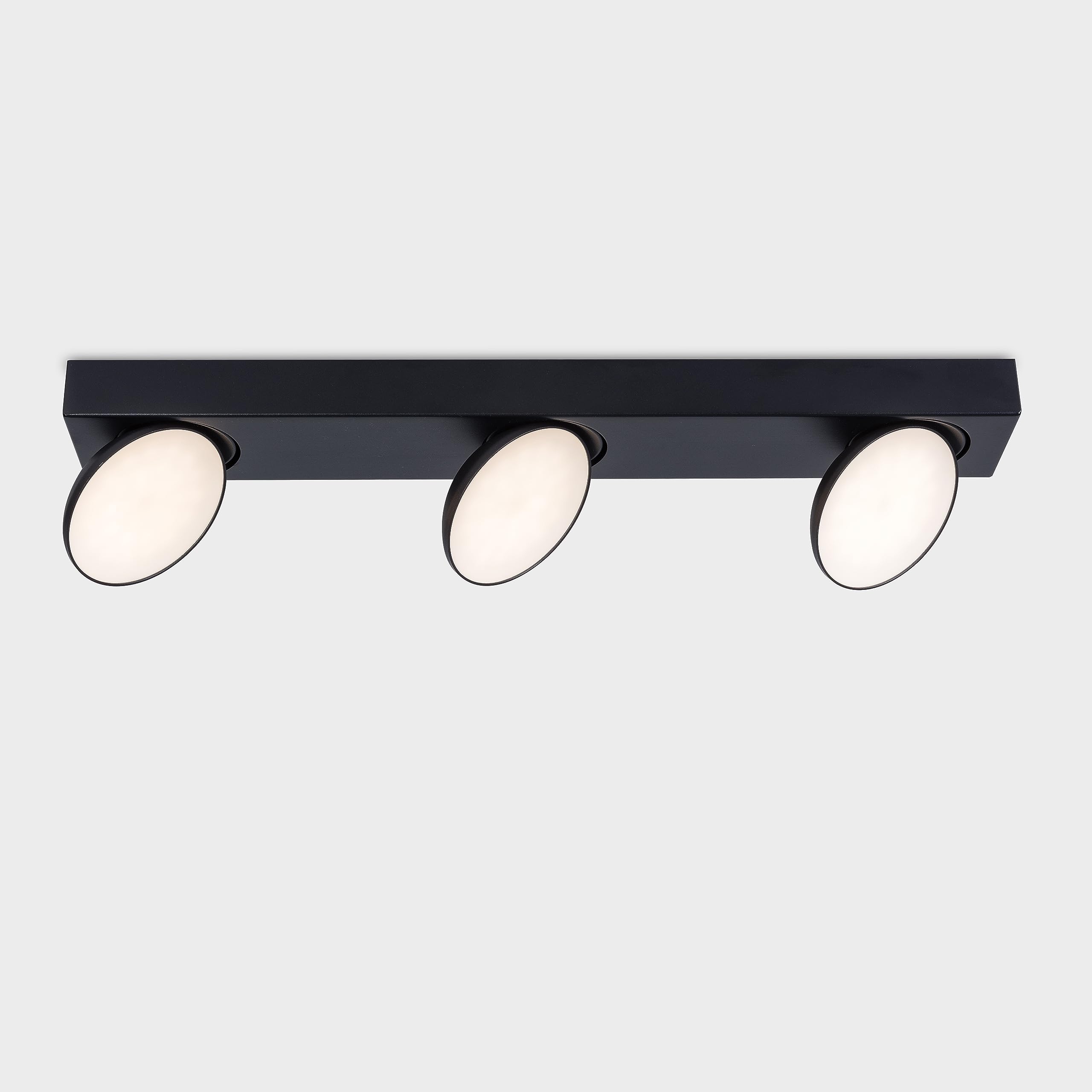 Harper Living 3 Light LED Spotlight 3x 5W 3000K Dimmable Black