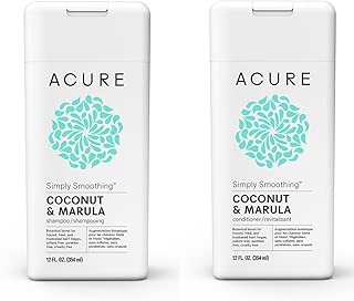 Acure Organics Coconut Hair Straightening All Natural Shampoo and Conditioner... - coolthings.us