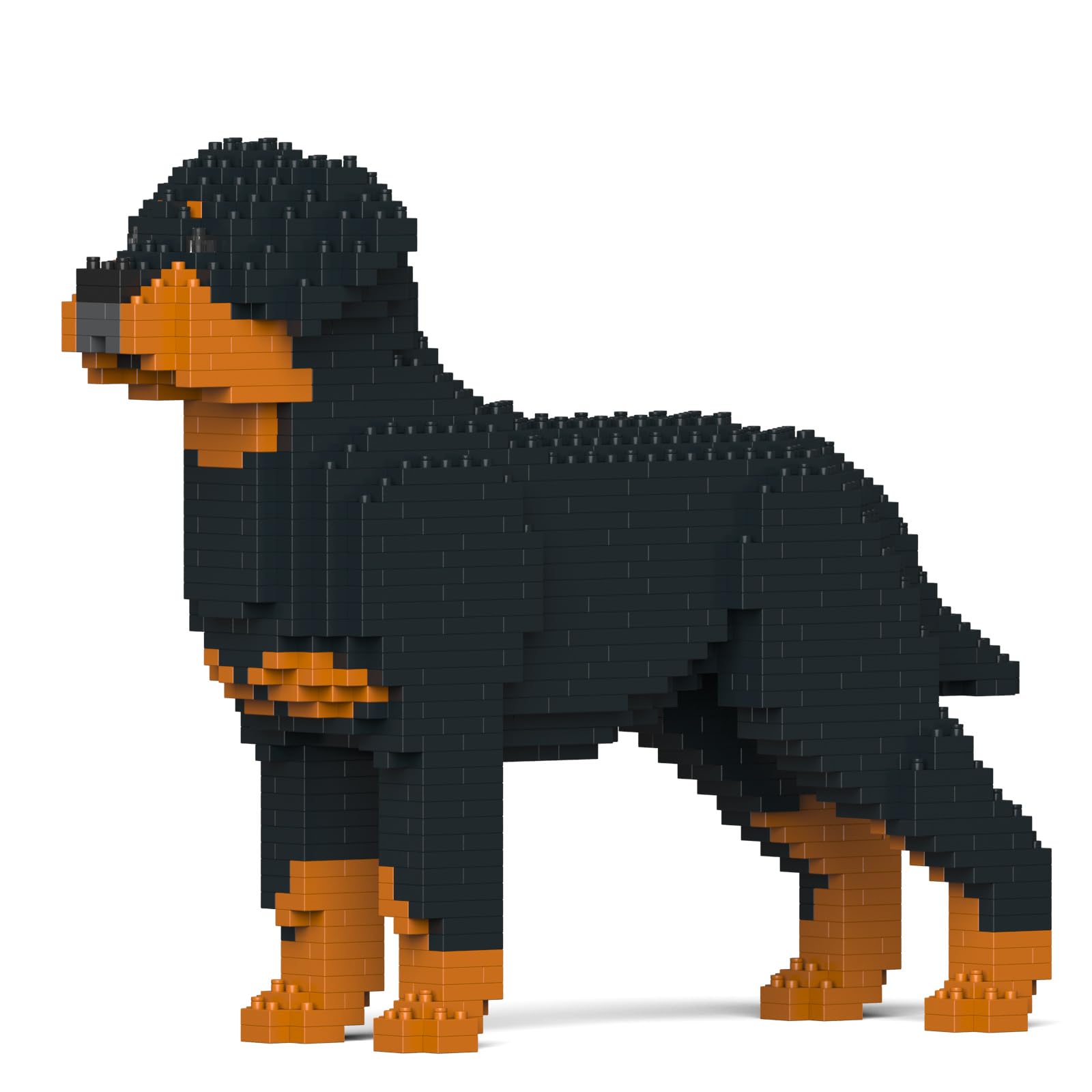 Amazon.com: JEKCA Rottweiler 02S | Dog Plastic Building Blocks