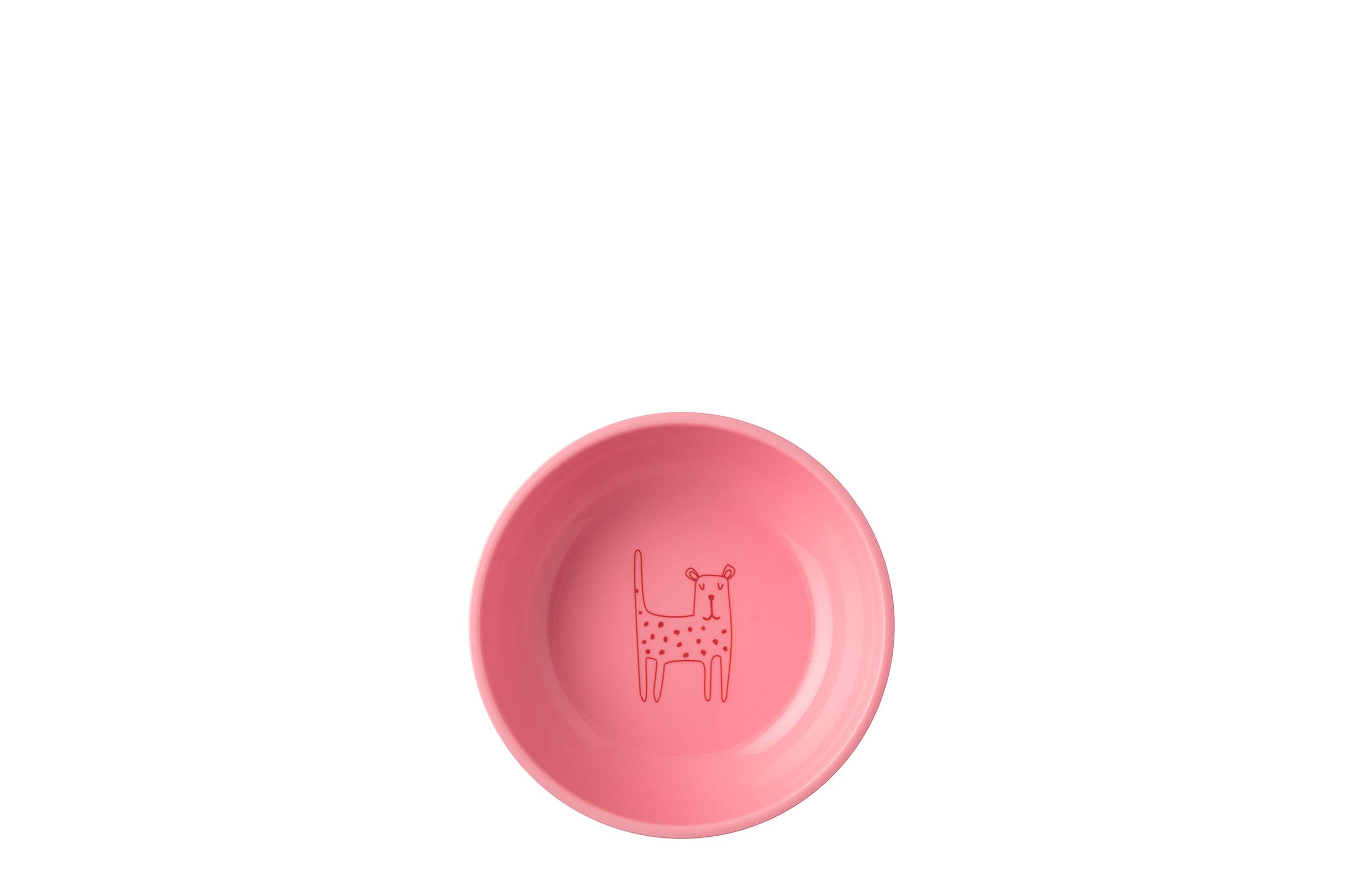 Mepal – Kinderschale Mio – Kinder Geschirr – Gut für Brei, Joghurt und Suppe – Mikrowellentauglich – Spülmaschinengeeignet – BPA frei – 300ml – Deep pink