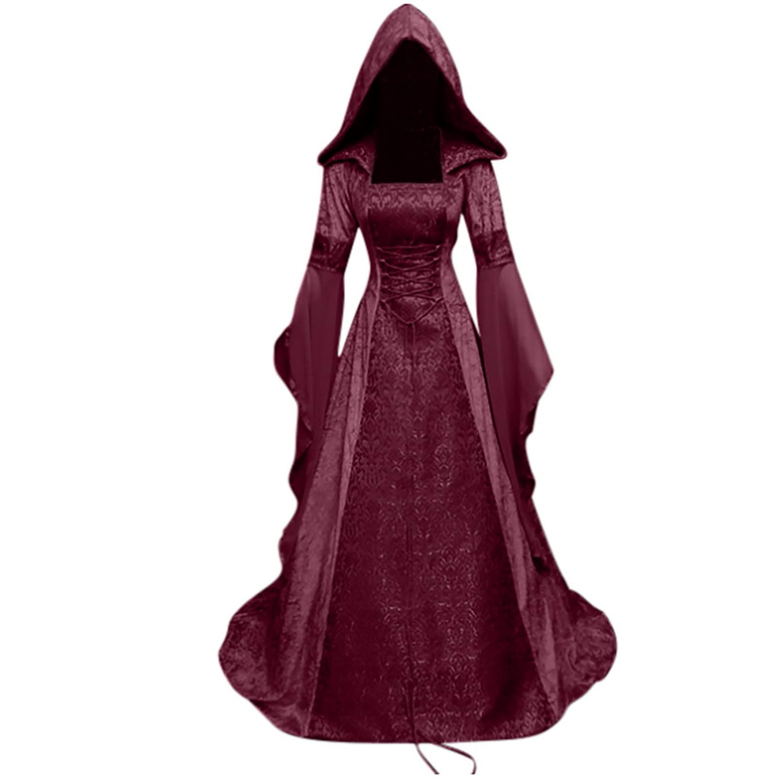Medieval Gothic Dress Womens Halloween Costume Adult Witch Sexy Fairy Renaissance Pirate Victorian Funny Vampire Dress Ladies Scary Cosplay Outfit UK