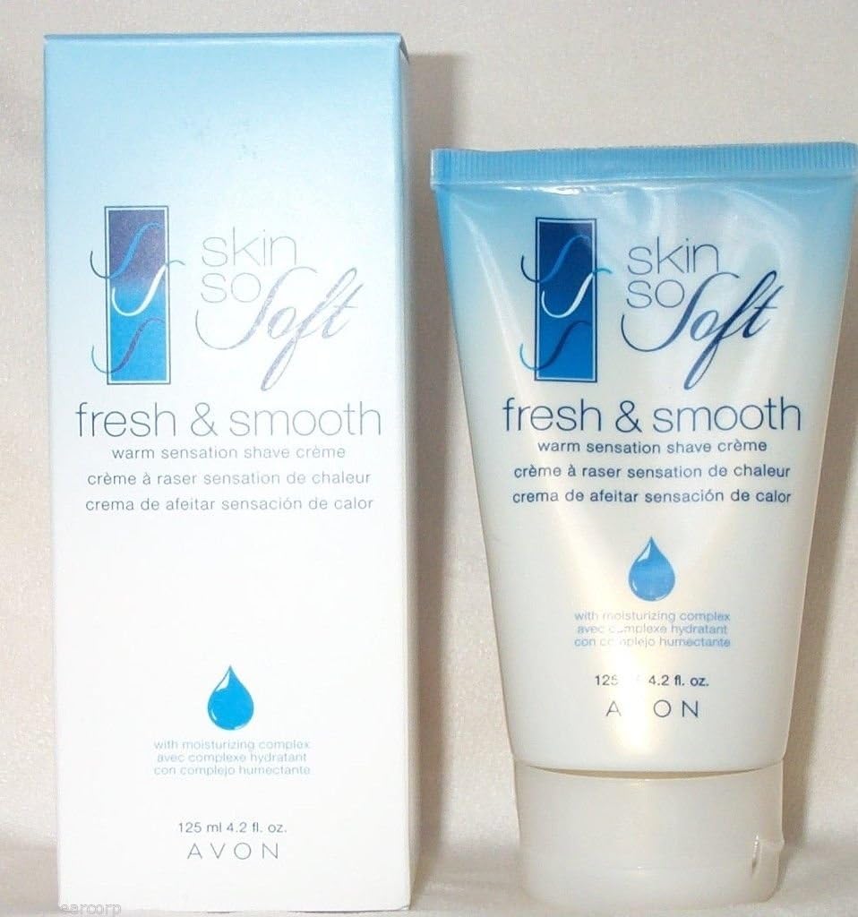 Avon Skin So Soft Warm Sensation Shave Cream - Fresh & Smooth 4.2 fl. oz.