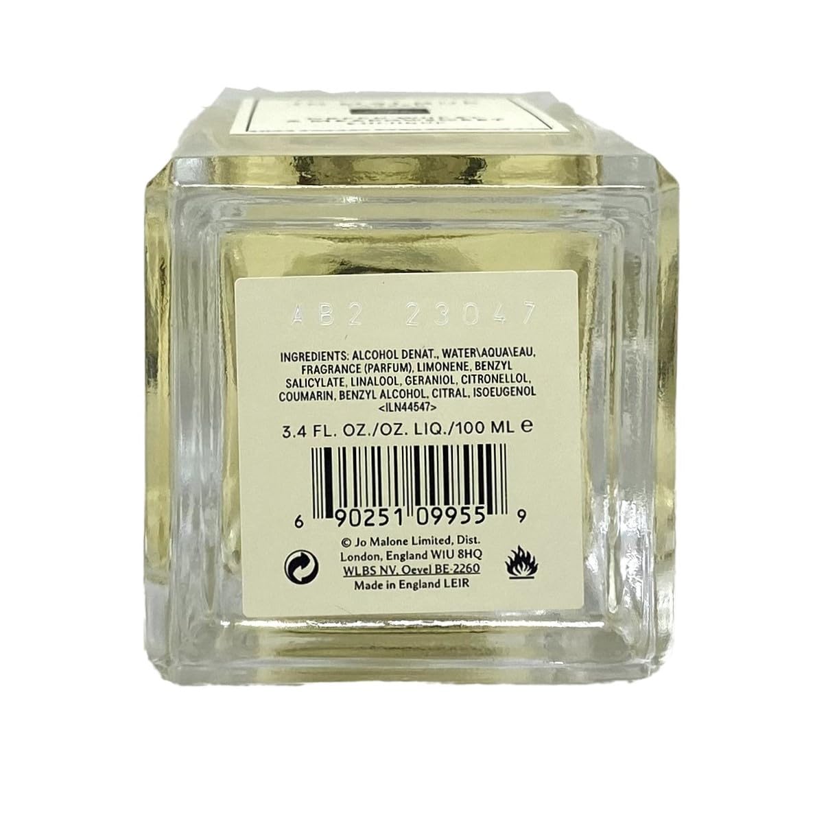 Jo Malone Green Wheat & Meadowsweet Cologne 3.4oz/100ml Originally Unboxed