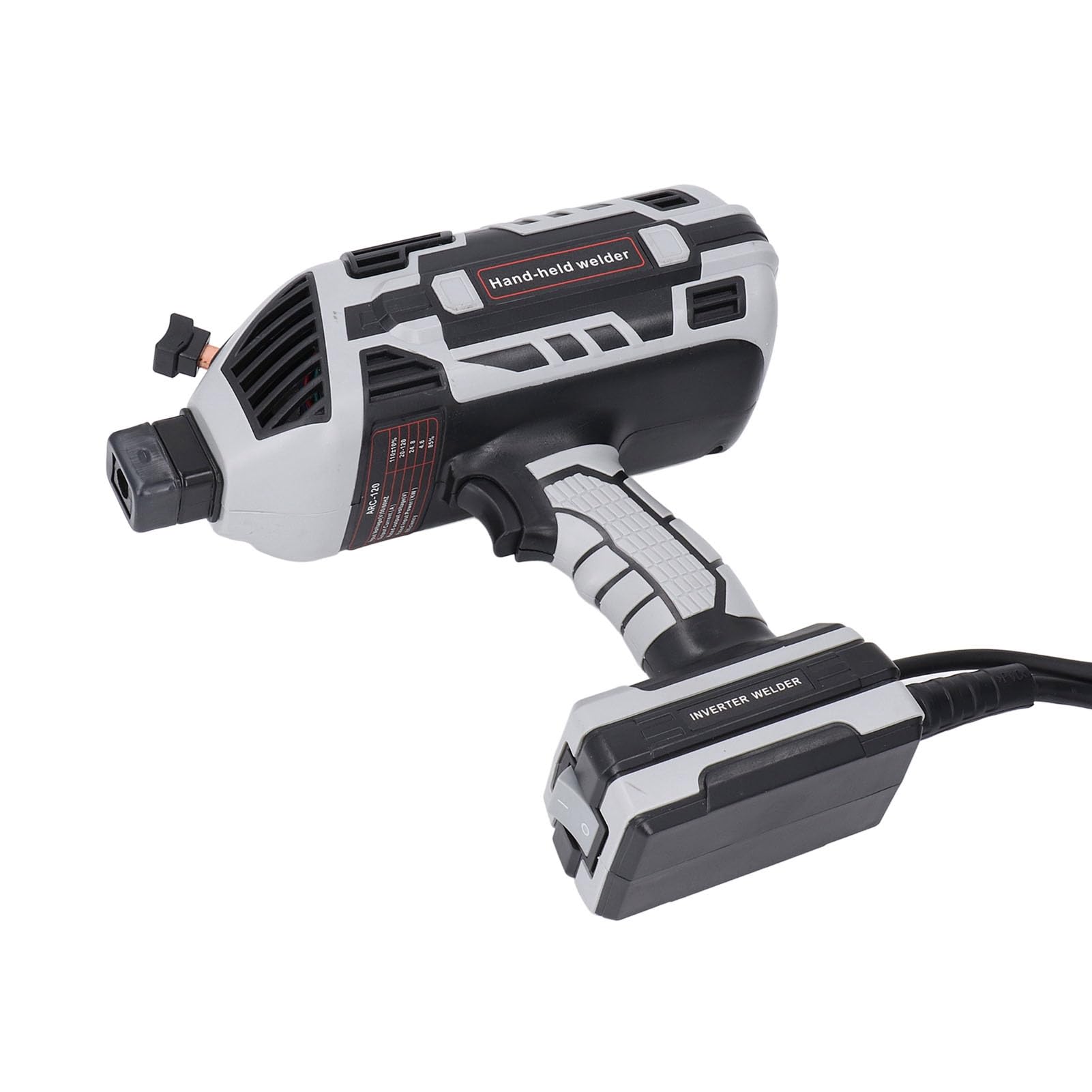 Podręczna Spawarka Inwertorowa IGBT 20-120A, 6 Regulacji Prądu,