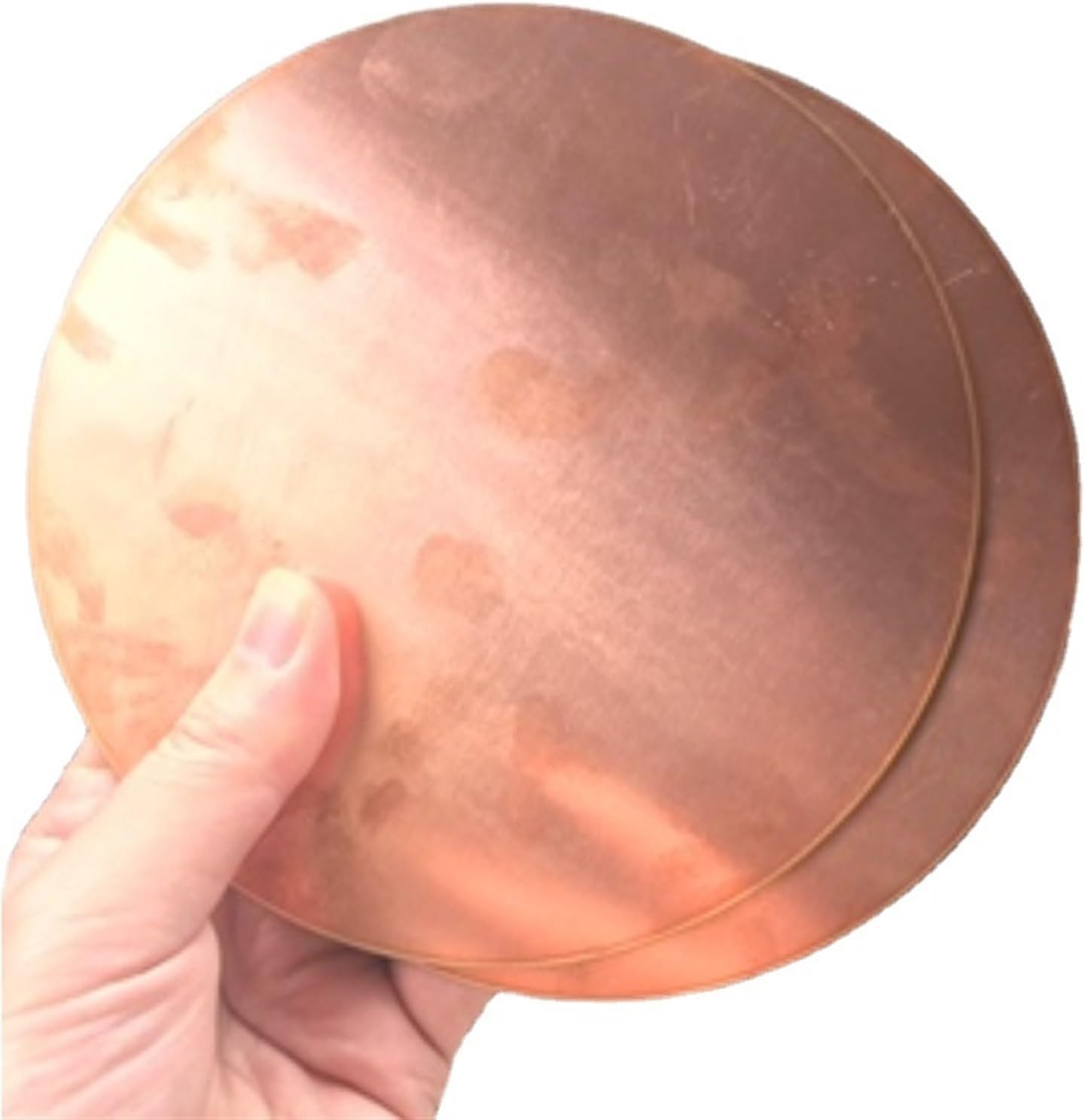 Flat Sheet 5pcs T2 Copper Wafer Plate Sheet Disc Circular Plate Disc Cuprum 0.5mm-3mm Thick Square Materials (Size : Thick 3x30mm 5pcs)
