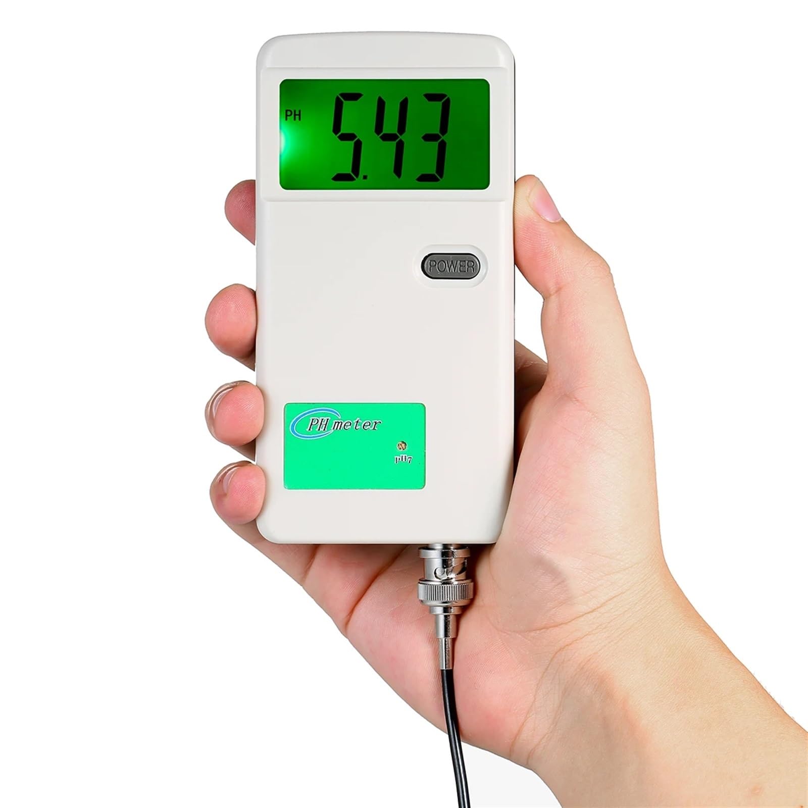 Misuratore di pH Tester di pH ad alta precisione digitale Display retroilluminato Tester di qualità dell'acqua Strumento for serbatoio di coltura idroponica for acqua potabile da laboratorio,Giardino