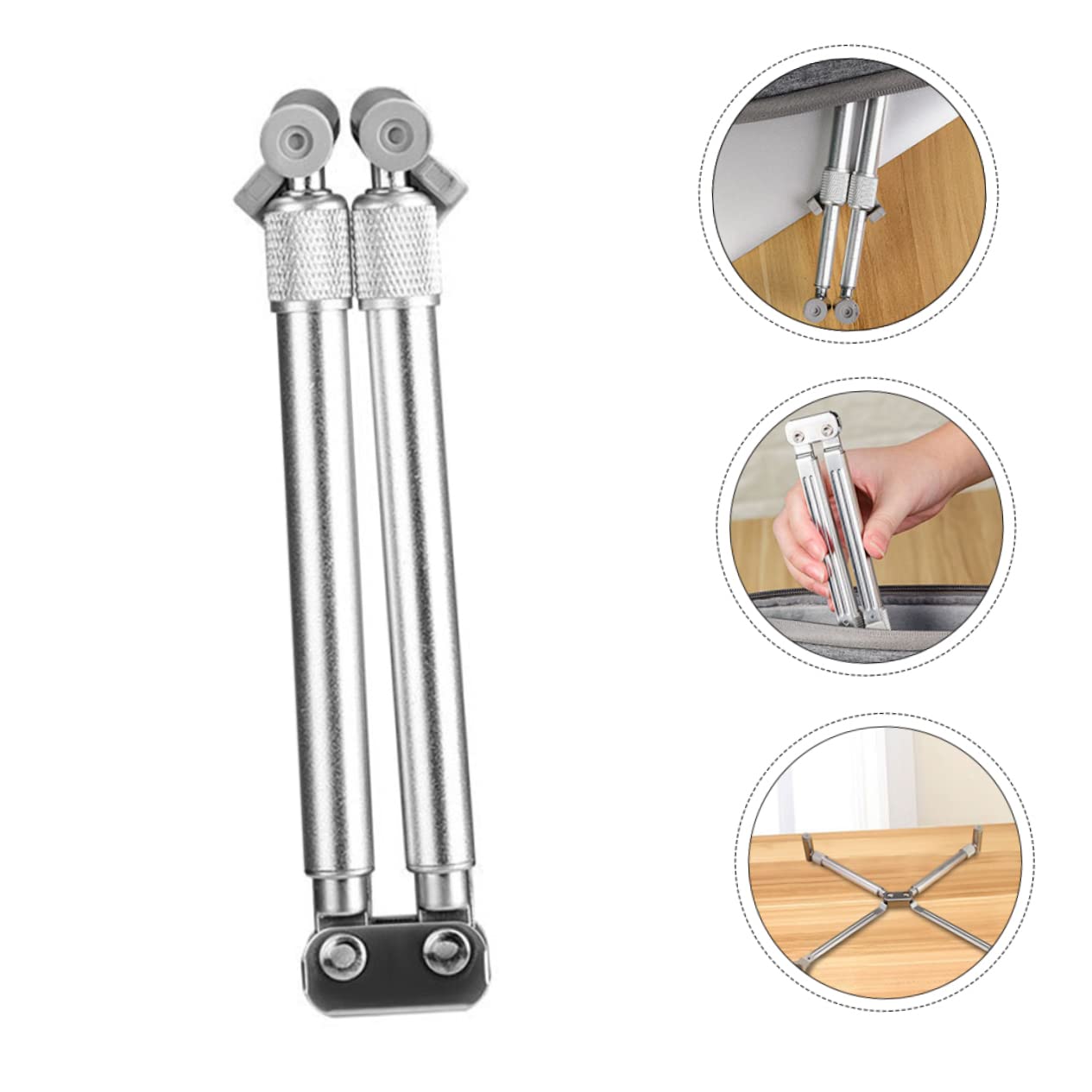 2 Piezas Soporte Portátil Ajustable de Aluminio Base de Refrigeración Telescópica y Plegable para Laptop Diseño para de Portátiles y Tablets