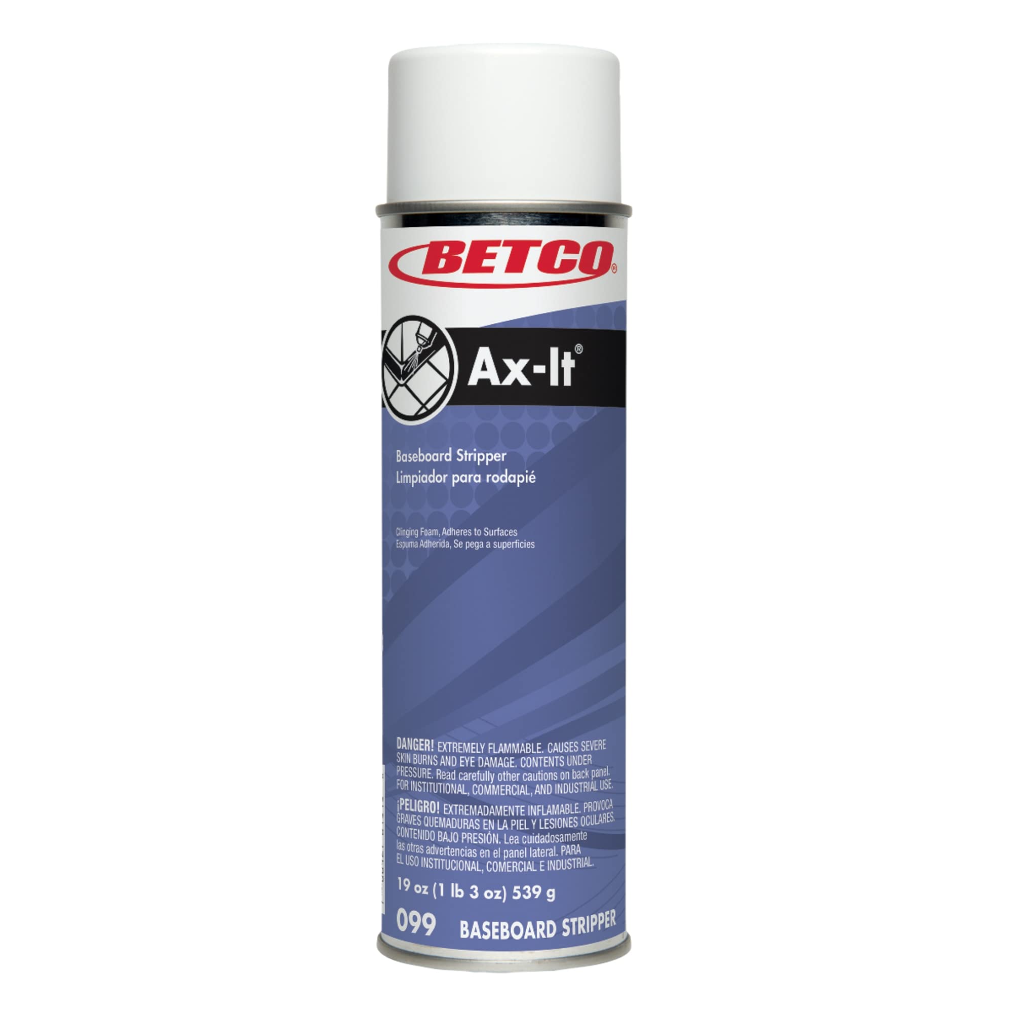 Betco® Ax-It Aerosol Baseboard Stripper, 19-Oz, Pack Of 12