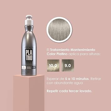 Platino and Color Care Shampoo Kit/Set Prokpil Treatment Mask Hair Maintenance 2x (10.1oz-300ml)