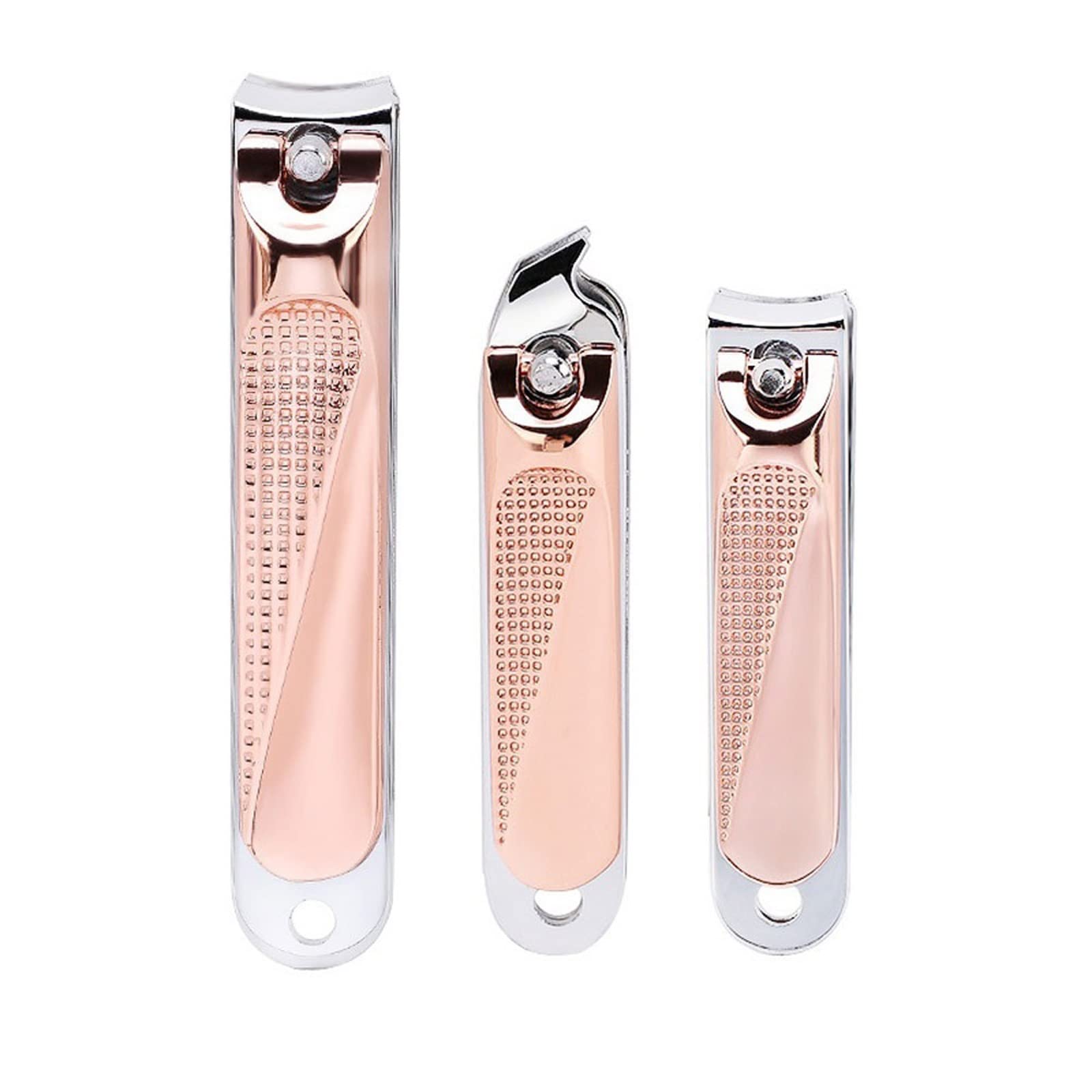 XIANGFAZJD Cortauñas Clippers de uñas, Piel de Acero Inoxidable MANICURA DE FINGURE DE FINGURE DE FINGURE, HIGIEN DE Viaje PORTÁTIDO TIEMPOIL TIPSAIL TIPSSTS Herramientas DE PEDICURA