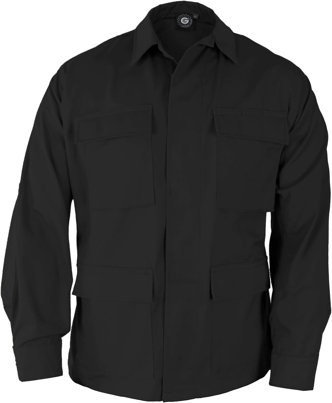 BLACK CHEAP POLY / COTON RIPSTOP BDU PANTS F523525001M3
