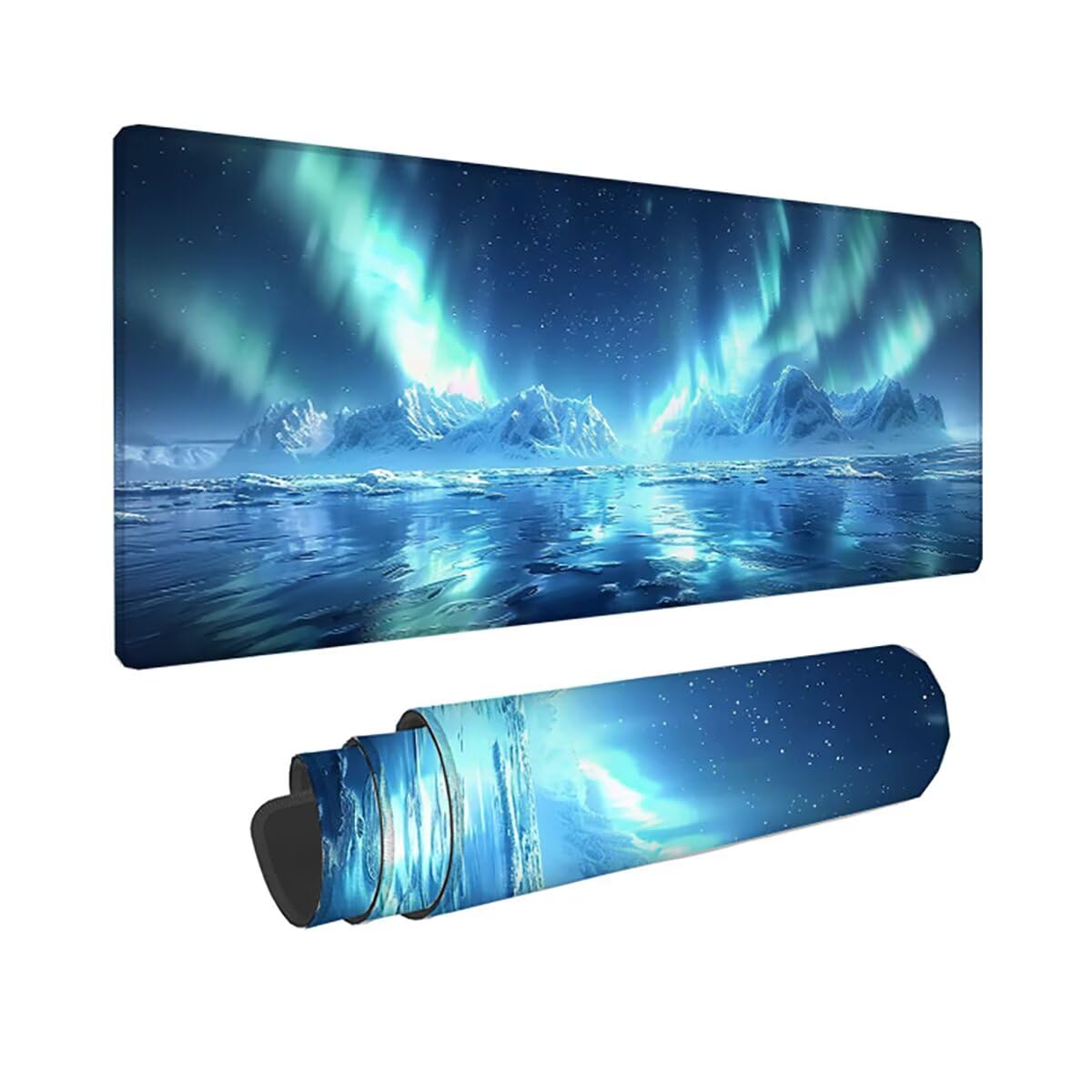 Tappetino per Mouse Gaming XXL 1200x600x3mm – Ufficio Mousepad Grande Migliora la Velocità e la Precisione Tenuta Stabile Sottomano per Ufficio Casa Accessori Scrivania Laser Cielo Stellato LMDT14462