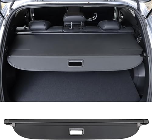 MARCHFA Cubierta de carga retráctil para Subaru Crosstrek 2024, accesorios para carga trasera, pantalla de privacidad, maletero, protección de
