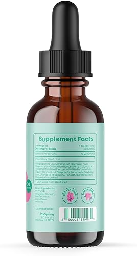 Miniatura 6 de JoySpring Vitamina D3 líquida con vitamina D K2 para niños, apoyo inmunológico para niños, multivitamínico diario con raíz de bardana y saúco para