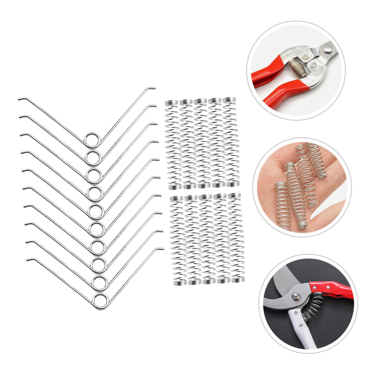 Ressorts De Rechange Pour Sécateur Type Général En Acier Inoxydable