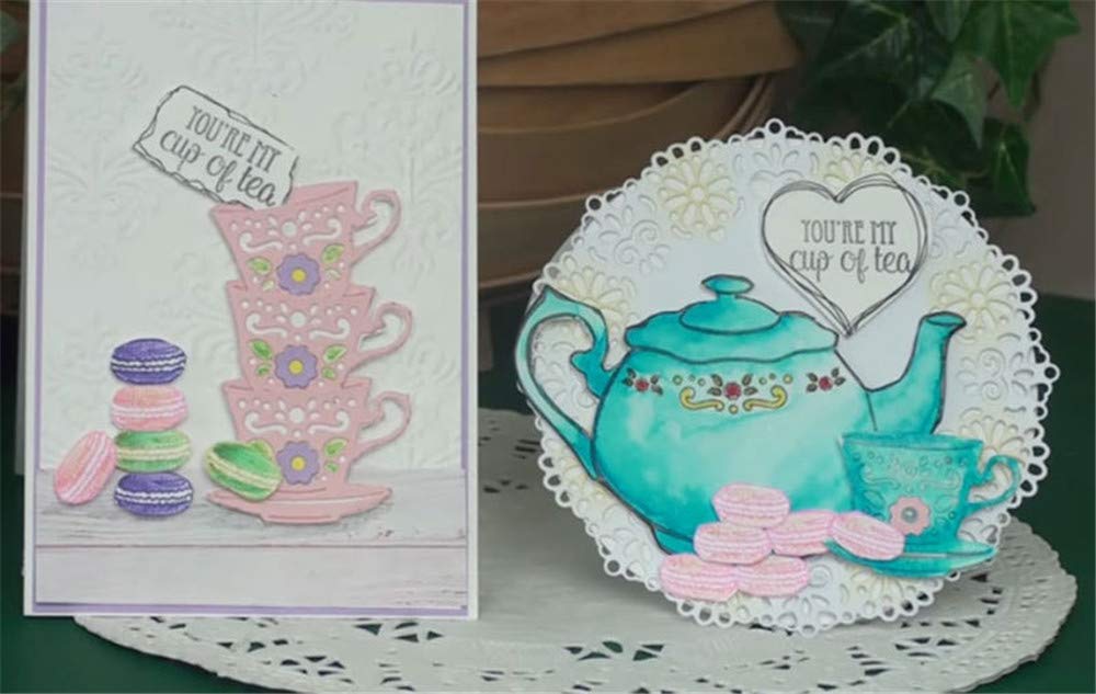 Fustelle in metallo per goffratura a forma di tazza di caffè