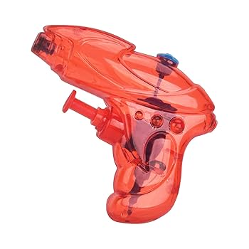 Amazon | 透明デザイン水鉄砲おもちゃバースト夏遊び水鉄砲