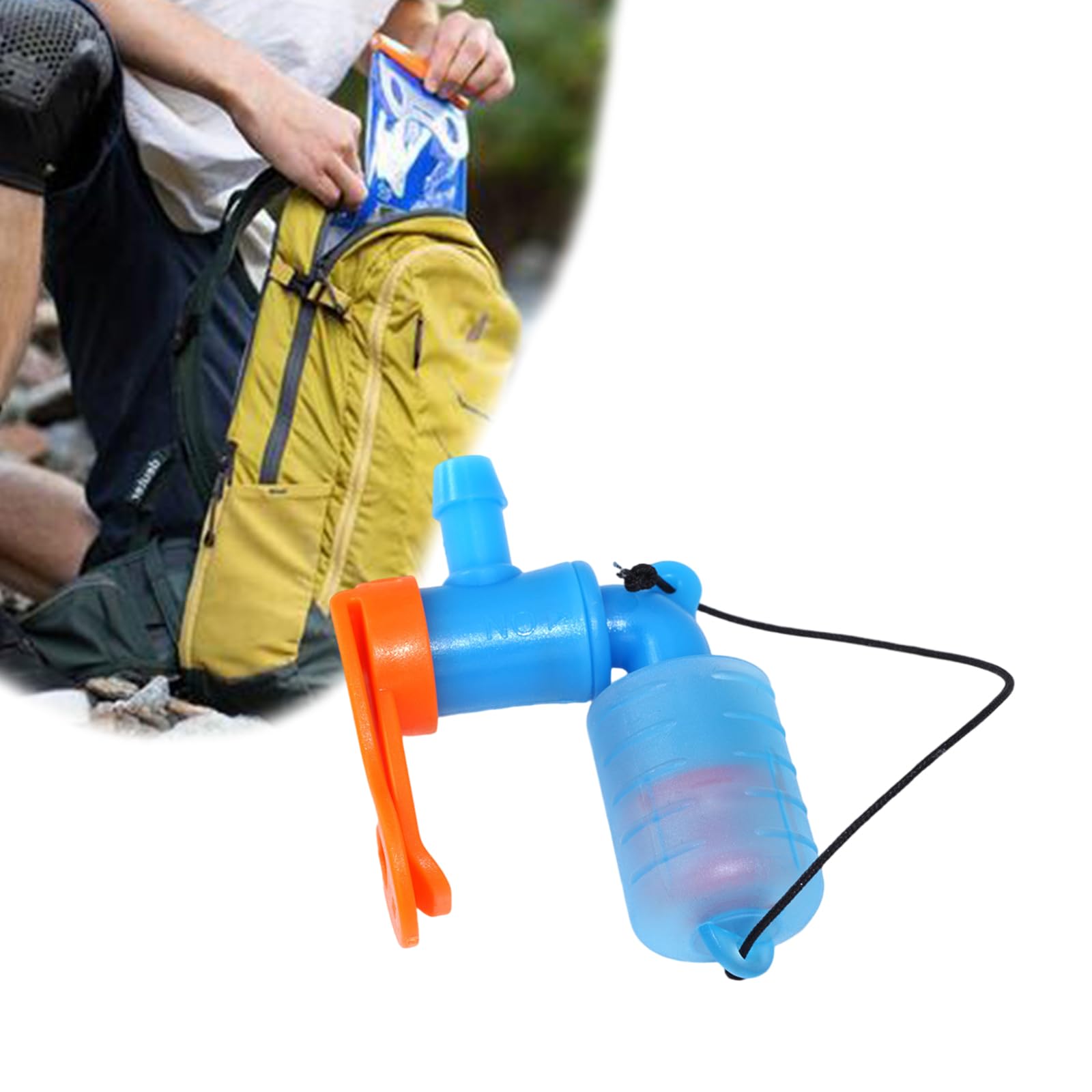 Ywmsfl Outdoor Water Reservoir Quickly Release Valves Hydratation Bag Bites Valves for Cycling Hiking and Mountaineering