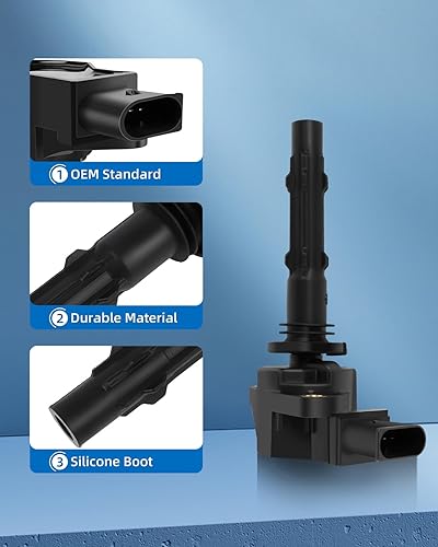 Miniatura 2 de ECCPP UF535 8 bobinas de encendido con 8 bujías de iridio para Dodge para Mercedes-Benz Sprinter 2500 3500 C280 C350 CL550 CLS550 SL550 2011 2012