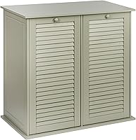 Vista 19 de Household Essentials - Gabinete para cestas de ropa sucia con apertura frontal