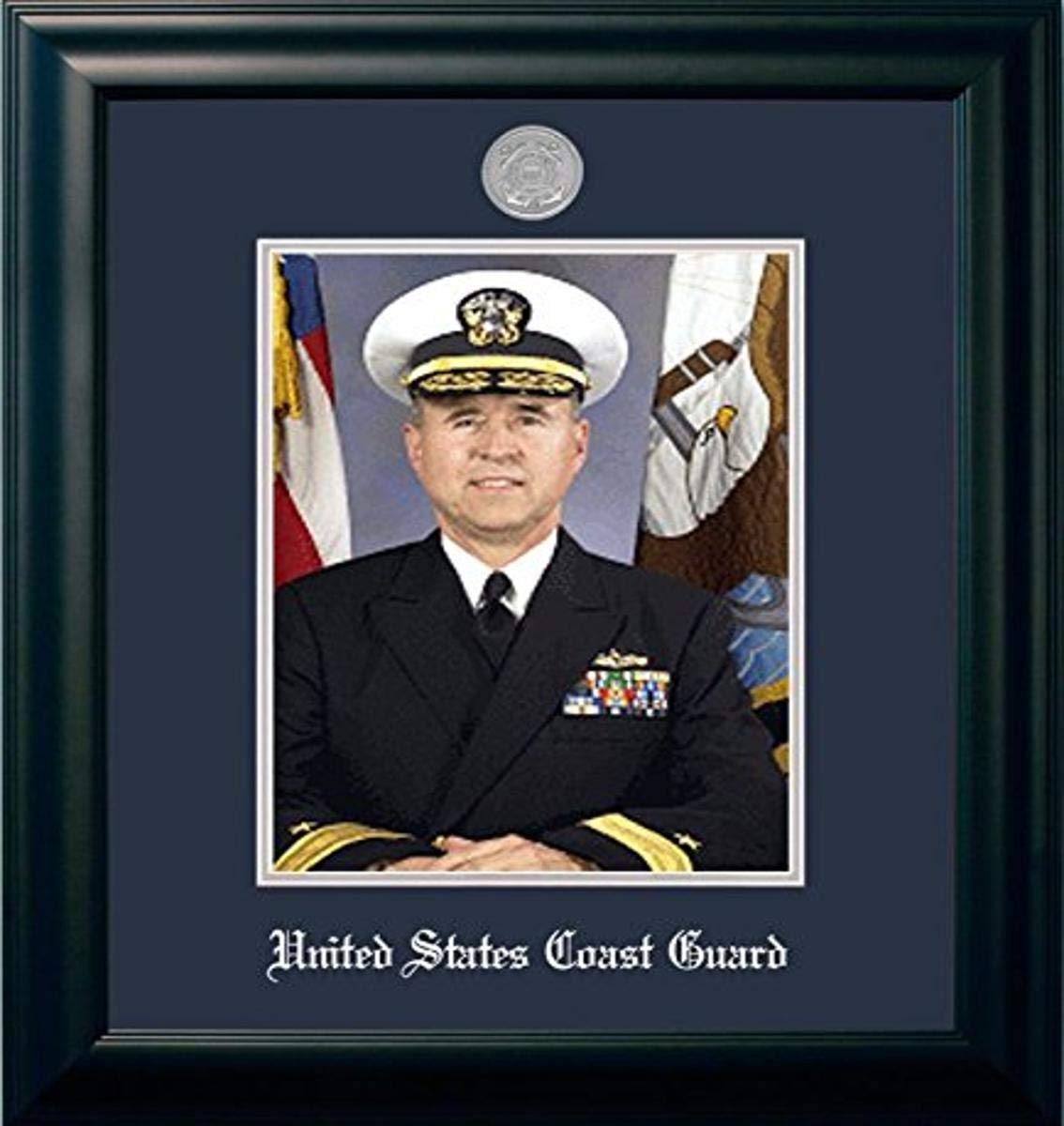 Amazon.com - Campus Images Coast Guard Portrait Frame with Silver