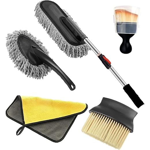 Ardith Microfiber Car Duster Cleaning Kit 5 PCs