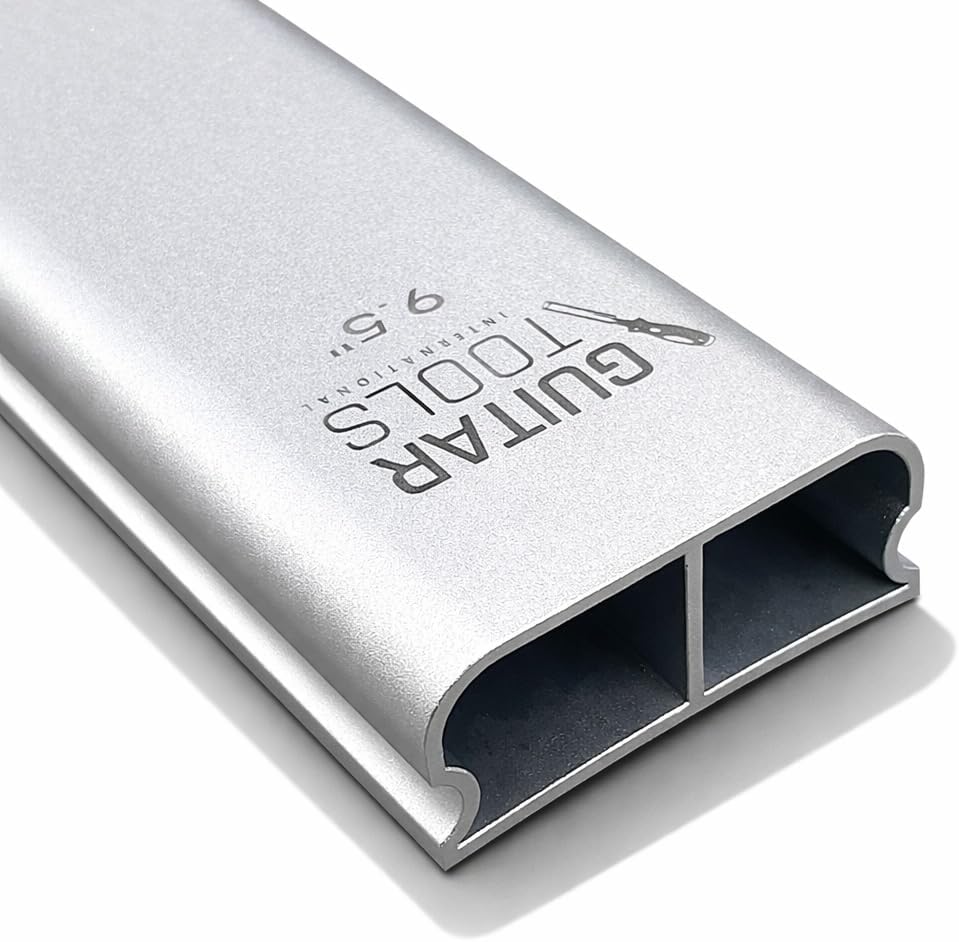 GTI Aluminum Radius Sanding Block For Fretboards - 450 mm Long - 9.5” ALU450-9.5